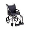 Unicare Health-410mm-Meteor Grey-Aura-Lightweight Transit Wheelchair