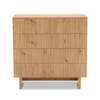 Big Lot 100cm Artisian Oak Giselle 4 Drawer Tall Chest