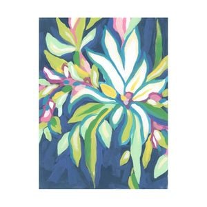 Artey | Blue Tropics IV - Stretched Canvas - Stretched Canvas - 112 x 150cm