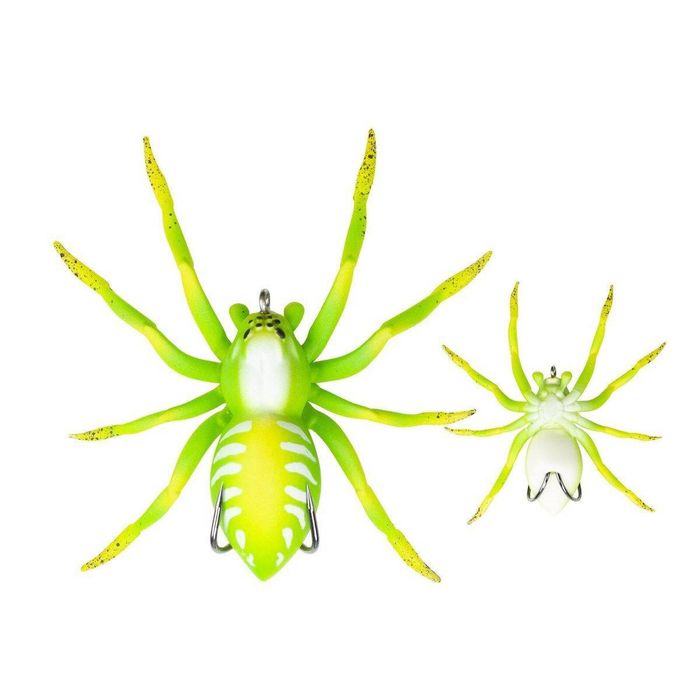 Lunkerhunt Phantom Spider 1/4oz Topwater Soft Plastic Fishing Lure 03 Leaf