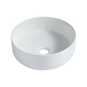 Mondella 365 X 365mm Matte White Resonance Round Basin