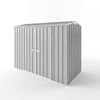 EnduraShed 3 x 1.5 x 2.27m Zincalume Tall Gable Roof Garden Shed