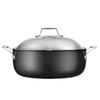 Diamond 9 Hard Anodised Round Roaster With Lid 32cm Cuisine::pro