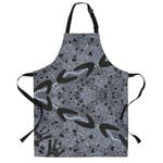 Ashdene Cotton Maintaining Our Culture Apron Adjustable - Black
