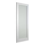 2040 x 820 x 35mm Corinthian Internal Door 1Lite Obscure Primed Glass