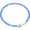 Flamingo 20-70cm Blue Visio Nera Dog LED Collar