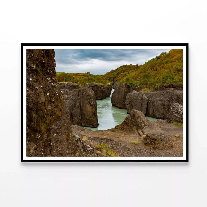Iceland with Rocks  Print 100% Australian Made 120x90cm  (Poster)