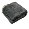 Faux Fur Animal Assorted Throw Rug Grey Husky