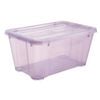 All Set 5L Purple Translucent Modular Storage Container