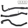 Ignite Exhausts Dump Pipe Back For Nissan Gu Patrol 4.2l Turbo Diesel Wagon 3" Inch / Hotdog 409 Stainless Steel