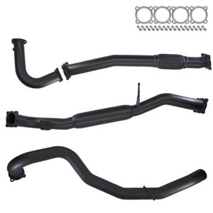 Ignite Exhausts Dump Pipe Back For Nissan Gu Patrol 4.2l Turbo Diesel Wagon 3" Inch / Hotdog 409 Stainless Steel