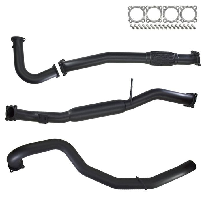 Ignite Exhausts Dump Pipe Back For Nissan Gu Patrol 4.2l Turbo Diesel Wagon 3" Inch / Hotdog 409 Stainless Steel