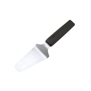 Chef Inox Stainless Steel Cake Server With Plastic Black Handle