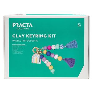 Practa Polymer Clay Bead Keyrings Kit
