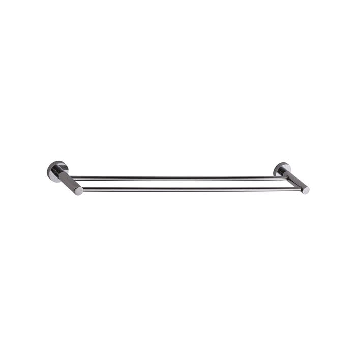 Estilo 760mm Chrome Bella Double Towel Rail