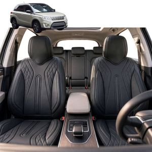 Australian Goose Front Seat Covers for Suzuki Vitara 2015 - Current (LY) - PU Leather, Black (2pc)
