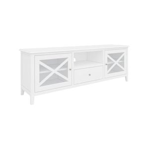 Daisy ETU Entertainment TV Unit 210cm Solid Acacia Wood Hampton - White