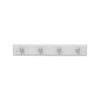 MODE 4 Chrome Hooks On White Board Key Rack
