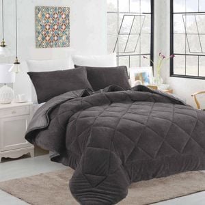 Ramesses Teddy Fleece Comforter Set