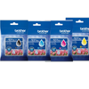 4x Pack Brother LC531XL BK/C/M/Y High Yield Original Ink Cartridges
