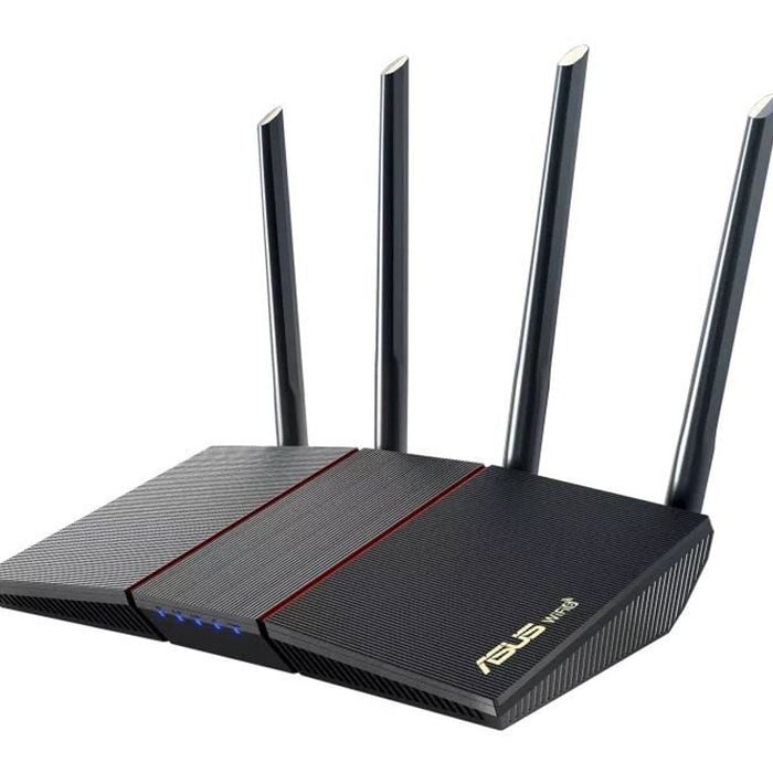 ASUS RT-AX3000P AX3000 Dual Band WiFi 6 (802.11ax) Router supporting MU-MIMO and OFDMA - Wireless Routers
