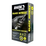 Rhino Gloves Nitrile Large Disposable Gloves - 100 Pack