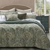 Mm Linen Andora Cotton/linen Mosaic Art Coverlet Bed Set King
