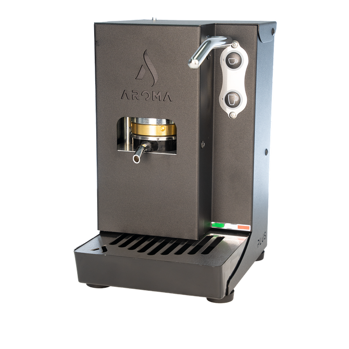 Aroma Plus+ With Standby Italian E.s.e Coffee Pod Machine Black