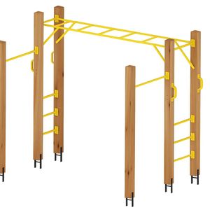 Hide & Seek Kids - Monkey Bars - Yellow Accessories