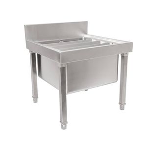 Vogue Stainless Steel Mop Sink - Commercial Kitchen Mop Sink (GL281-A)