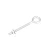 Pinnacle M8x133x19MM Galvanised Eye Bolt W/ Nut Washer PK1