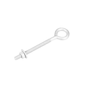 Pinnacle M8x133x19MM Galvanised Eye Bolt W/ Nut Washer PK1
