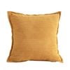 SOGA Wabi Sabi Arches Mustard Throw Pillow 45cm