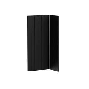 Kaboodle 800 x 900mm Black Olive V-Groove Corner Base Cabinet Doors