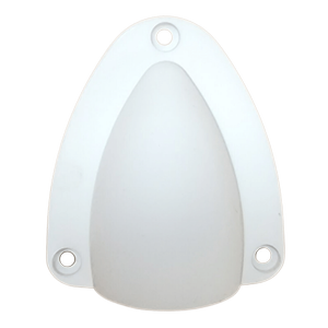Exotronic Large White Clamshell Cable Entry Cover