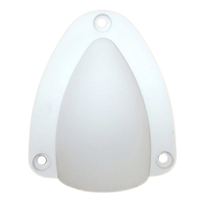 Exotronic Large White Clamshell Cable Entry Cover