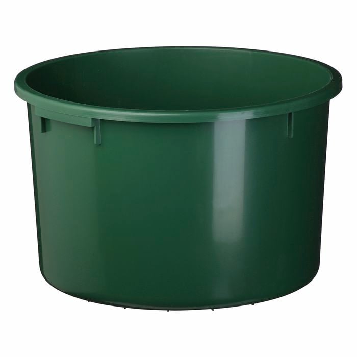 IP Plastics 13L (32cm) Round Shrub Tub Green