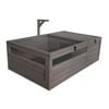 Flyline Tortoise House Reptile Habitat Cage Box Reptile Box