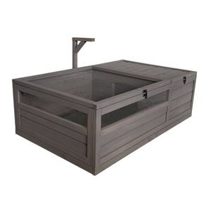 Flyline Tortoise House Reptile Habitat Cage Box Reptile Box
