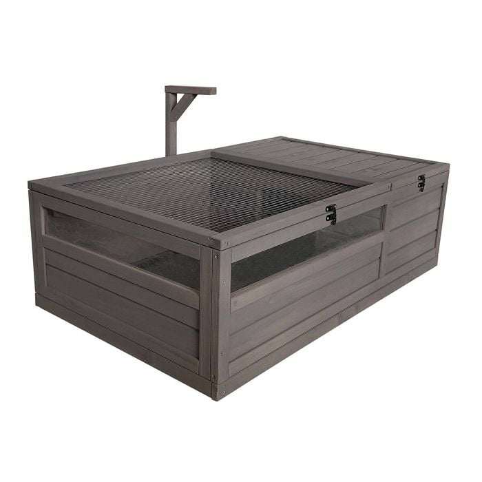 Flyline Tortoise House Reptile Habitat Cage Box Reptile Box