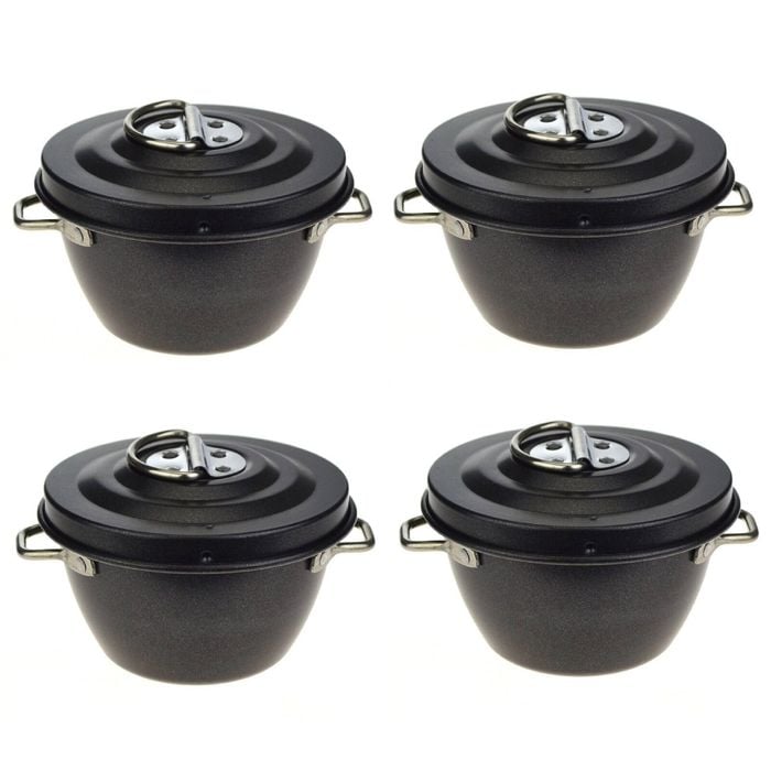Avanti Mini Non Stick Pudding Steamer - Set of 4