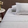 Accessorize Hotel Jacquard Cotton Rich Sheet Set White King