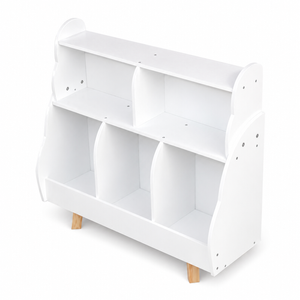 All 4 Kids Ellis Bookshelf With Toy Storage Cube