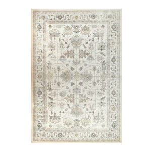 Fab Habitat 120x180cm Multicoloured Pasadena Distressed Machine Washable Rug