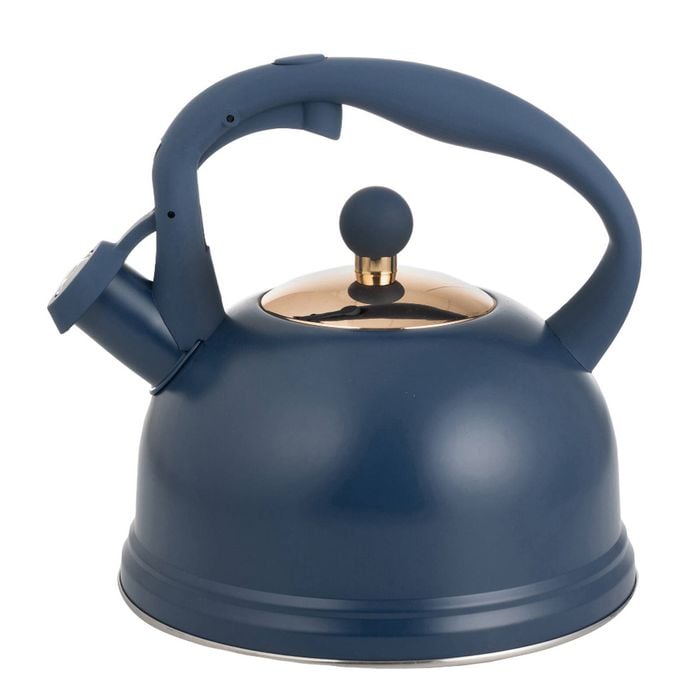 Typhoon Living Stove Whistling Kettle 1.8L Suits All Cook Tops - Navy ...