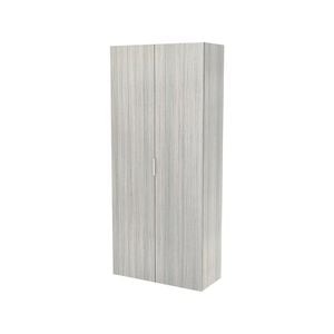 Lugna 2048 x 900 x 580mm Mist 3 Shelf 3 Drawers Double Door Storage Cabinet