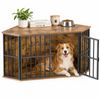 Advwin Dog Crate Furniture Heavy Duty Dog Cage Sturdy Dog Kennel