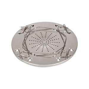 Wildtrak 20cm Folding 4-Slice Stainless Steel Toaster - Silver