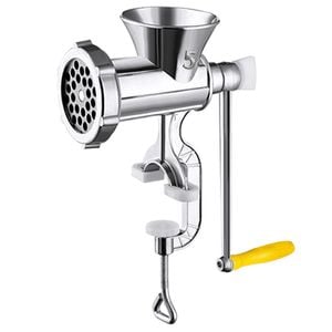 Hand Crank Meat Grinder Mill Stainless Steel Blade No.5 Size