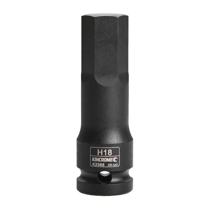 Kincrome 18mm x 78mm 1/2" Drive Hex Impact Socket